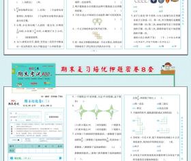 2022年春季小学生期末冲刺100分数学五年级试卷下册 RJ人教版 复习卷 突破卷 培优卷 期末卷