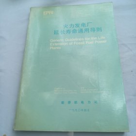 火力发电厂延长寿命通用导则