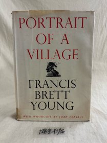 Portrait of a Village（弗朗西斯·布雷特·扬《诺村画像》，名家Joan Hassall木刻插图，布面精装，1937年英国初版）