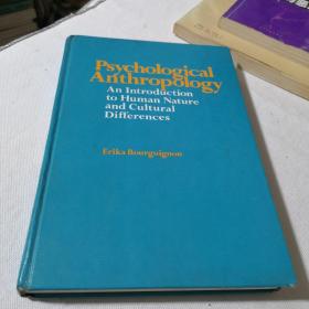 Psychological anthropology 1976年版  外文原版书