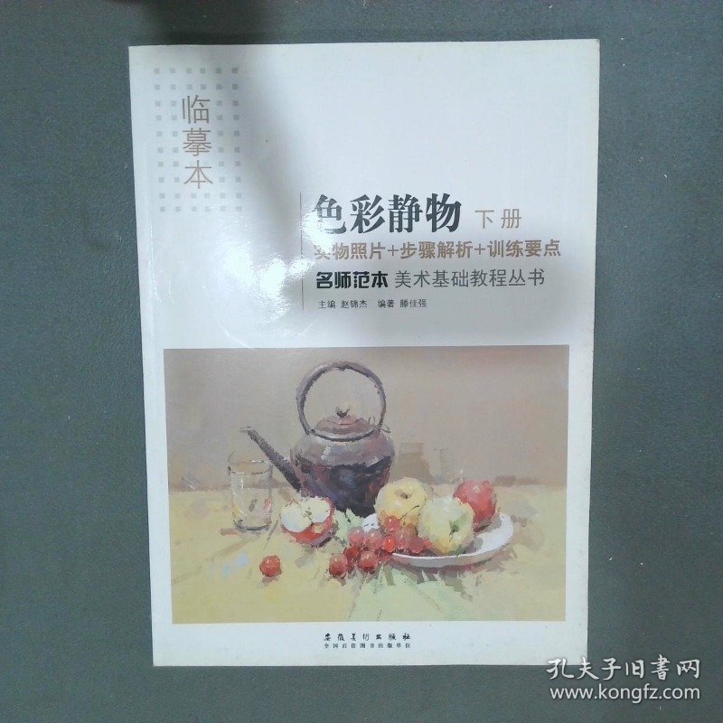 名师范本 色彩静物 下册  滕佳强著 赵锦杰编 安徽美术出版社