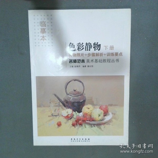 名师范本 色彩静物 下册  滕佳强著 赵锦杰编 安徽美术出版社