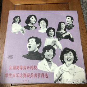 黑胶唱片：你知道吗，好妈妈（叶英演唱）这肖像多么美丽迷人（刘捷演唱）珠宝之歌（赵玲演唱）玛侬歌唱青春（古幼玲演唱）柔情圆舞曲（陈其莲演唱）忠诚的心在沸腾（刘旭峰演唱）威尼斯狂欢节（吴霜演唱）没有上过机，库存品！