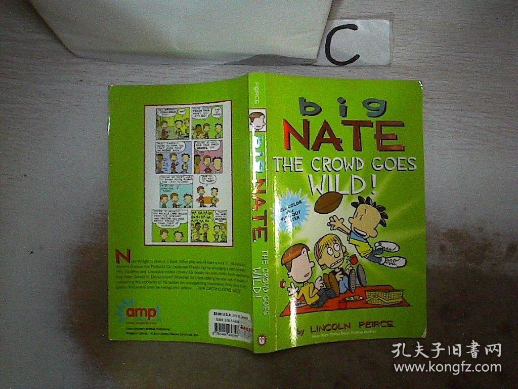 Big Nate:The Crow Goes Wild“我们班有个捣蛋王”系列：大家疯狂啦【748】