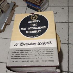 WEBSTER`S THIRD NEW INTERNATIONAL DICTIONARY 新韦氏国际英语大辞典（第三版）精装【巨厚册）】现货 当天发货