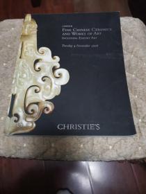 CHRISTIE'S LONDON FINE CHINESE CERAMICS AND WORKS OF ART(2008)中国精品陶瓷和艺术品