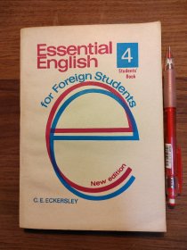 基础英语（学生用书）第4册【精粹英语，新东方版名称】Essential English for Foreign Students book 4 附送MP3，共27课
