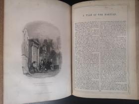 1865 The Works of The Ettrick Shepherd 两卷全，初版本，29幅整页钢版画。品相不佳，详见照片。开本25cmx18cm