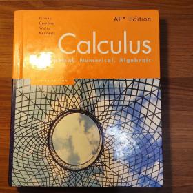 Calculus: Graphical, Numerical, Algebraic, Third Edition AP* Edition，作者Ross L. Finney是麻省理工学院微积分教材：托马斯微积分的作者之一