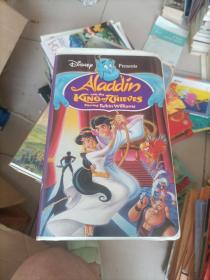 Aladdin and the KING of THIEVES starrins robin williams 录像带