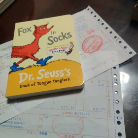 Fox in Socks: Dr. Seuss's Book of Tongue Tanglers (Board Books) 英文原版 苏斯博士