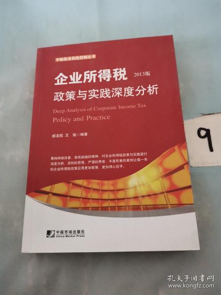 中翰税务风险控制丛书：企业所得税政策与实践深度分析（2013版）