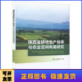 陕西省耕地生产效率与农业空间布局研究