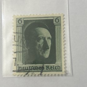 德国第三帝国邮票，1937年，总统生日，信销票。