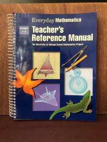 Grades 4-6: Everyday Mathematics Teacher's Reference Manual【英文原版】（包邮）