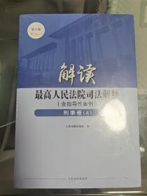 解读最高人民法院司法解释（含指导性案例）刑事卷