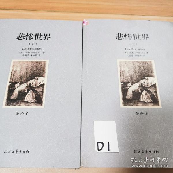 世界文学名著:悲惨世界(全译本)(套装共2册)