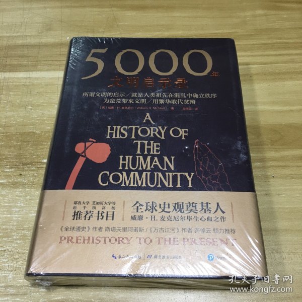 5000年文明启示录（比肩《全球通史》，世界近千所高校历史学推荐书目）