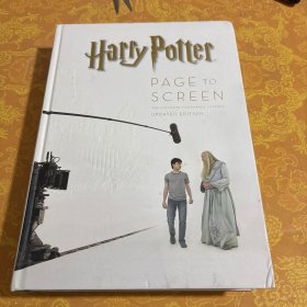 哈利波特电影手札蓝皮书 Harry Potter Page to Screen: The Updated Edition 英文进口原版
