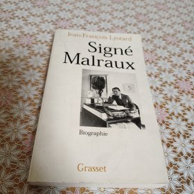 Jean-François Lyotard Signé Malraux