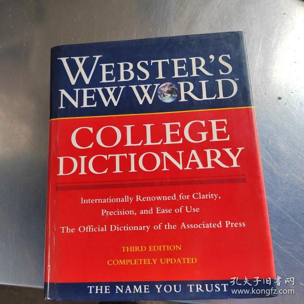 Webster’s New World ColⅠege  DiCtiOnary（实物拍摄）