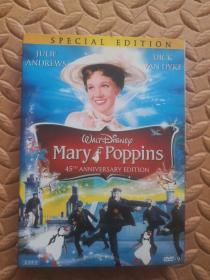 DVD光盘-电影 Mary Poppins 欢乐满人间（单碟装）