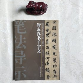 中国历代碑帖技法导学集成·笔法导示（17）：智永真书千字文
