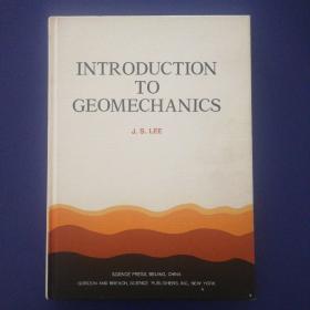 introduction to geomechanics 硬精装大16开