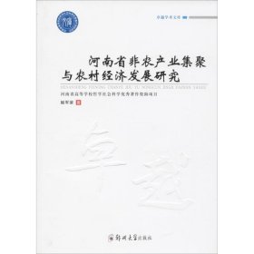 河南省非农产业集聚与农村经济发展研究