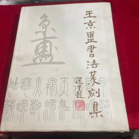 王京盙书法篆刻集【附王运天毛笔信签】