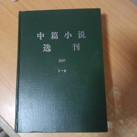 期刊杂志:中篇小说选刊2007年全年第1-6期合订本，精装，书品如图
