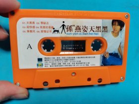 【磁带】孙燕姿 天黑黑〈所有音像制品，版本自鉴！！！！由于属于特殊可复制性商品，不接受任何原因的退换，不，退，不，换!试听可以正常播放，请看好图片下单，播放器不同，播出的声音不同，不保音质! 〉