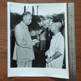 超大尺寸：1955年，刘少奇与胡耀邦谈话（袋1081）