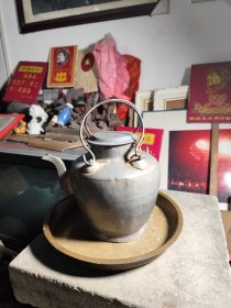 h22五十年代老锡酒壶
