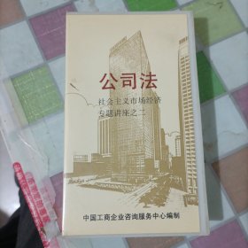 公司法，社会主义市场经济专题讲座之二，录像带。