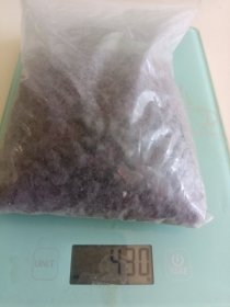 天然玉石一袋430克，