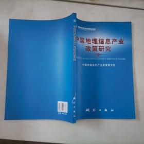 中国地理信息产业政策研究