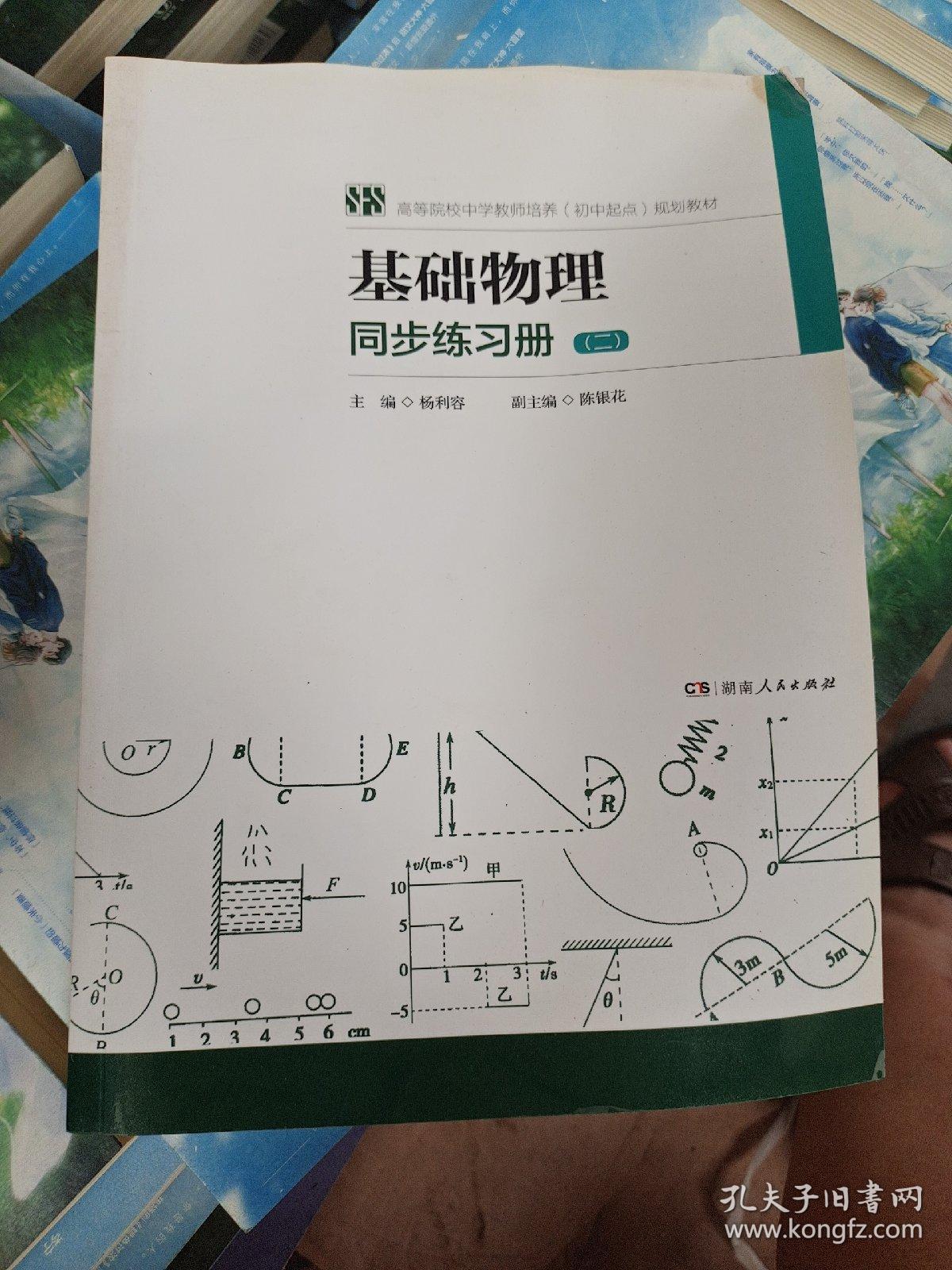 高等院校中学教师培养（初中起点）规划教材 
基础物理同步练习册二