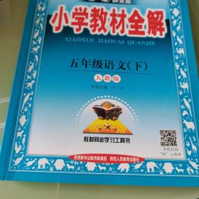 小学教材全解 五年级语文下 人教版 2017春