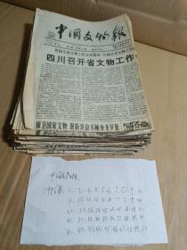 中国文物报 1996年1--12月全年1-50期缺8.18.期（ 周报）原版报纸