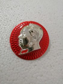 空军高浮雕毛主席像章