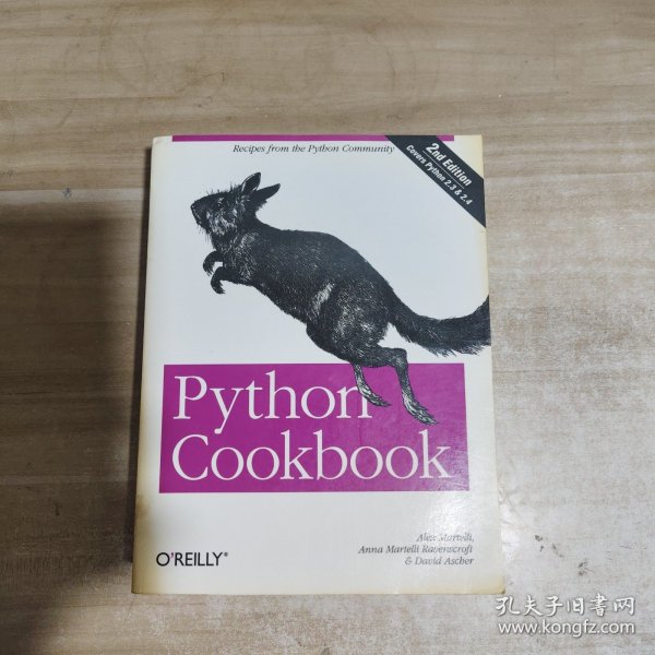 Python Cookbook_Alex Martelli；Anna Ravenscroft；David Ascher_孔夫子旧书网