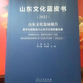 山东文化蓝皮书（2022）山东文化发展报告『数字化赋能助力山东文化高质量发展』