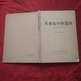 《元君庙仰韶墓地》精装 1983年一版一印s0