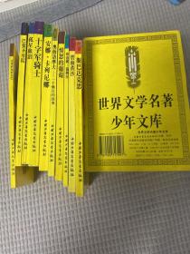 世界文学名著少年宝库、斯巴达克思、碧血黄沙、欧也妮·葛朗台、愤怒的葡萄、安娜卡列妮娜、、10本