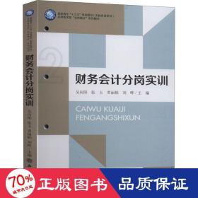 财务分岗实训 大中专文科经管 作者