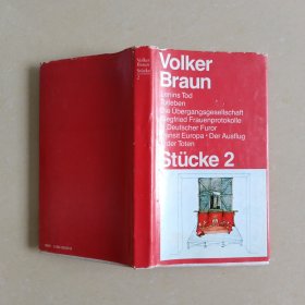 VOLKER BRAUN STUCKE 2