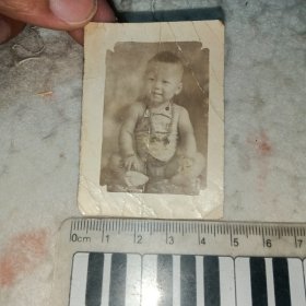 老照片205——早期幼儿穿肚兜照片