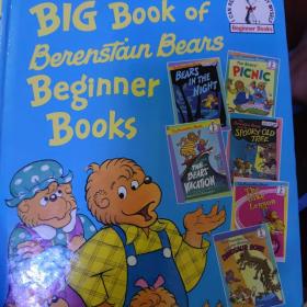 The Big Book of Berenstain Bears Beginner Books贝贝熊初级绘本 英文原版