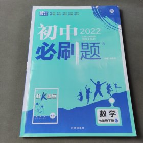 理想树2022版初中必刷题数学七年级下册RJ人教版配狂K重点